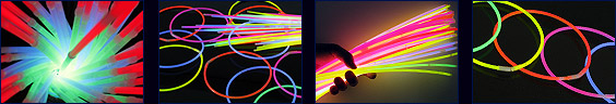 Glow necklace colours